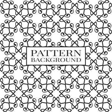 Seamless pattern, abstract background, vector design Stock Illustration