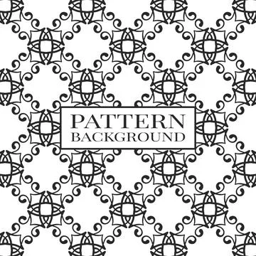Seamless pattern, abstract background, vector design Stock Illustration
