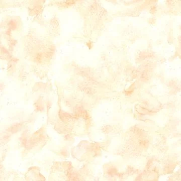 Seamless pattern of abstract blots and splashes beige color. Hand drawn water Stock Photos