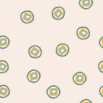 Seamless pattern abstract boho rug cartoon vector 스톡 일러스트