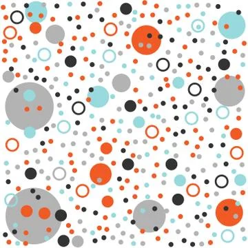 Seamless pattern abstract bubble background. Applicable for any graphic works Stock Illustration