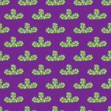 Seamless pattern abstract clouds on purple background. Vector geometric templ 스톡 일러스트