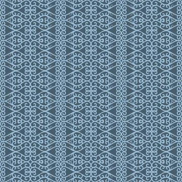 Seamless pattern abstract decorative ornament illustration Stock Illustration