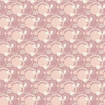 Seamless pattern with abstract doodle elements. Vector background for surface イラスト素材