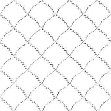 Seamless pattern abstract doodle lines, traditional geometric damask ornament Stock Illustration