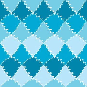 Seamless pattern abstract doodle lines, traditional geometric damask ornament 스톡 일러스트