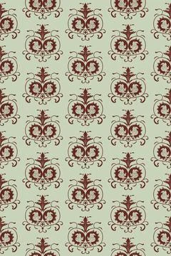 Seamless pattern with abstract ethnic elements, reminiscent of ancient Russ.. Illustrazione stock