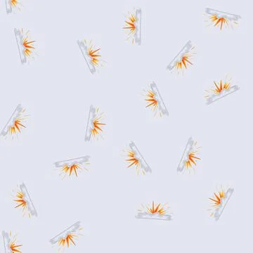 Seamless pattern abstract explosion effect cartoon vector Stockillustratie