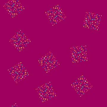 Seamless pattern Abstract festive background featuring a dynamic scattering o Stockillustratie