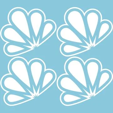 Seamless pattern abstract floral 스톡 일러스트