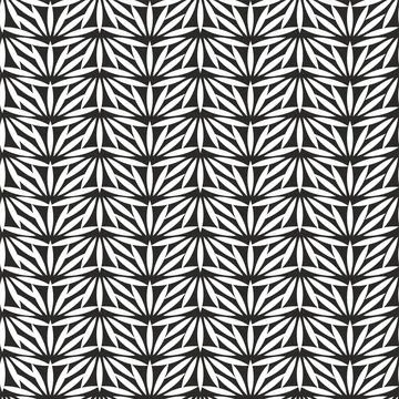 Seamless pattern with abstract flowers. Stock Illustration