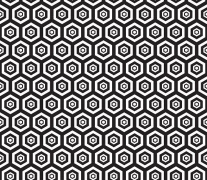 Seamless Pattern. Abstract Geometric Psychedelic Art Background. Vector Illus 스톡 일러스트