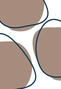 Seamless pattern with abstract geometric shapes background Stock Illustration