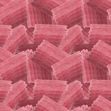 Seamless pattern in abstract geometric style with paint texture in red colors Stock Illustration