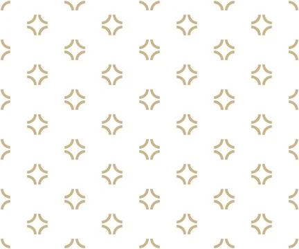 Seamless pattern with abstract gold geometric shapes Illustrazione stock