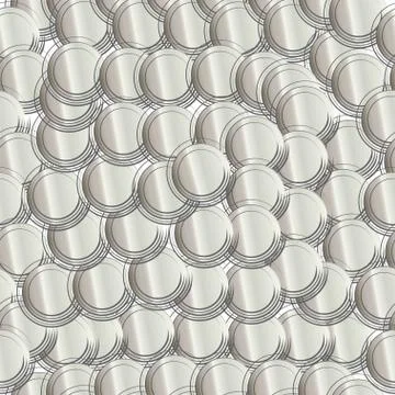 Seamless pattern with abstract grey circles Stock Illustration