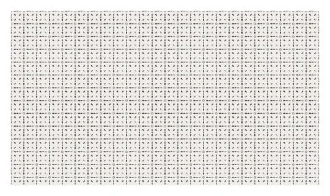 Seamless pattern with abstract grid of interconnected dots and arrow-like e.. Stock Illustration