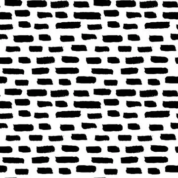 Seamless Pattern Abstract Hand Drawn Doodles Stock Illustration