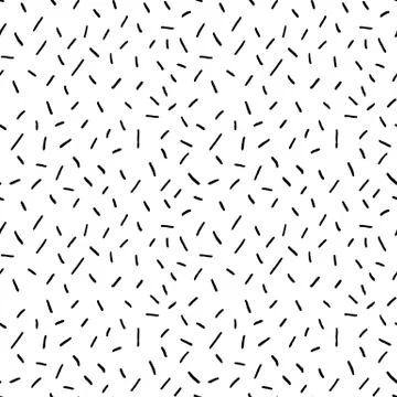 Seamless Pattern Abstract Hand Drawn Doodles Stock Illustration