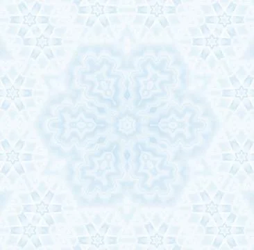 Seamless pattern abstract ice crystal Stock Illustration