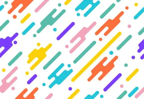 Seamless pattern of abstract liquid design elements on white background イラスト素材