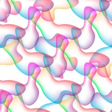 Seamless pattern Abstract liquid lava lamp colorful background design Stock Illustration