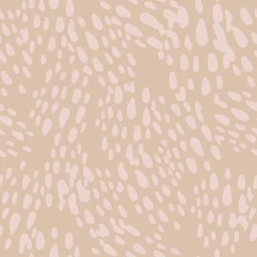 A seamless pattern of abstract organic shapes featuring texture, hand-painted Stockillustratie