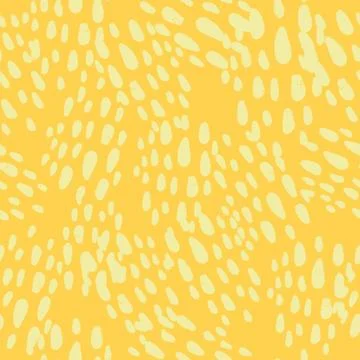 A seamless pattern of abstract organic shapes featuring texture, hand-painted イラスト素材