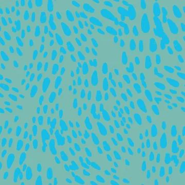 A seamless pattern of abstract organic shapes featuring texture, hand-painted 스톡 일러스트