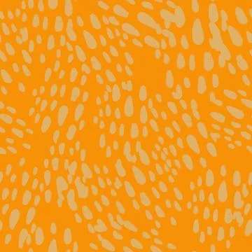 A seamless pattern of abstract organic shapes featuring texture, hand-painted Stock Illustration