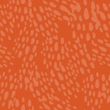 A seamless pattern of abstract organic shapes featuring texture, hand-painted Stock Illustration