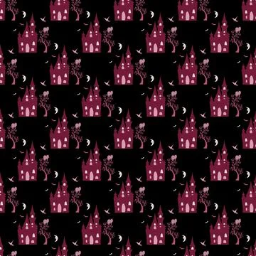 Seamless pattern with abstract ornaments. Neutral background. Illustrazione stock