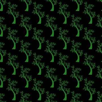 Seamless pattern with abstract ornaments. Neutral background. Stock Illustration