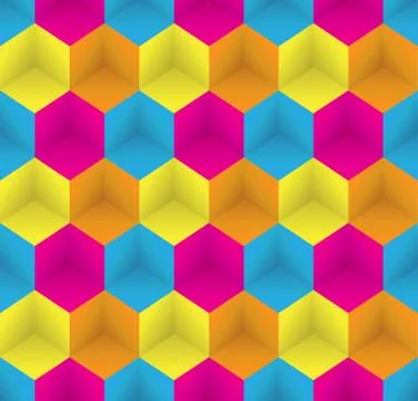 Seamless Pattern. Abstract Psychedelic Art Background. Vector Il Stock Illustration