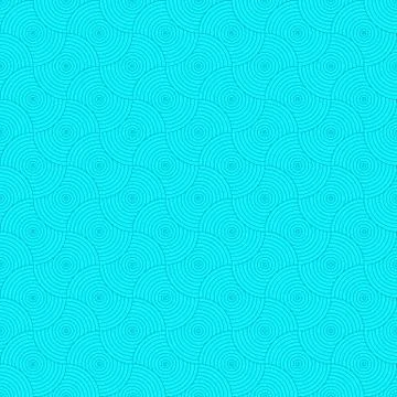 Seamless Pattern. Abstract Psychedelic Art Background. Vector Il Illustrazione stock