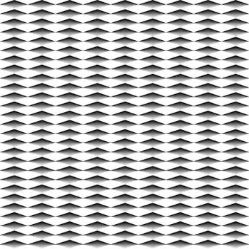 Seamless Pattern. Abstract Psychedelic Art Background. Vector Illustration. Stock Illustration