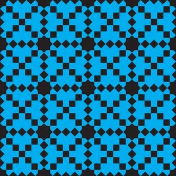 Seamless Pattern. Abstract Psychedelic Art Background. Vector Illustration. Illustrazione stock