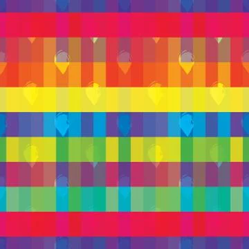 Seamless pattern with abstract raindrops Stock Illustration