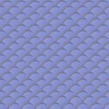 Seamless pattern with abstract round 3d halftone sphere Stock Illustration