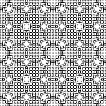 Seamless pattern with abstract round 3d halftone sphere Stock Illustration