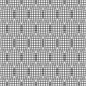 Seamless pattern with abstract round 3d halftone sphere 스톡 일러스트