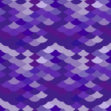 Seamless pattern abstract scales simple background with japanese circle patte Stock Illustration