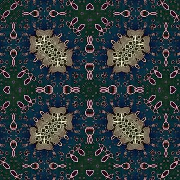 Seamless pattern. Abstract seamless pattern. Texture for prints and fabric Stock Illustration
