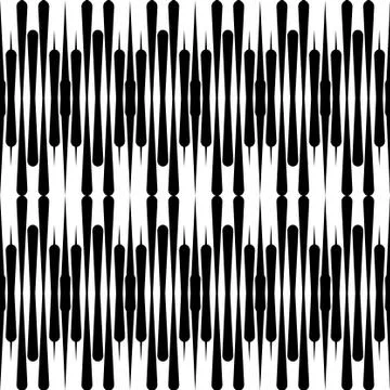 Seamless pattern with abstract shapes Stock Illustration