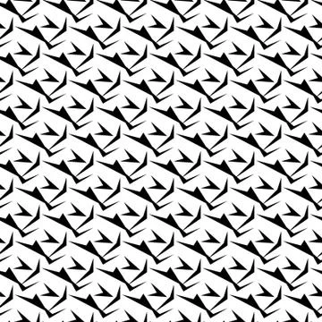 Seamless pattern with abstract shapes Stock Illustration