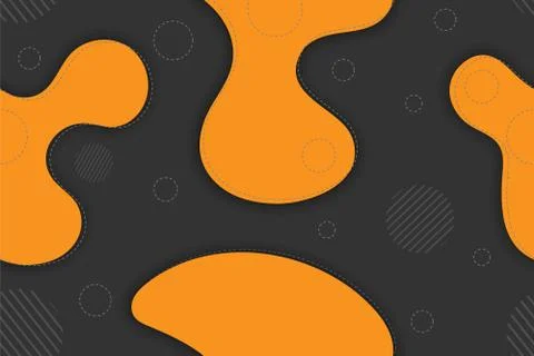 Seamless pattern with abstract shapes for simple backgrounds textures and pac Illustrazione stock