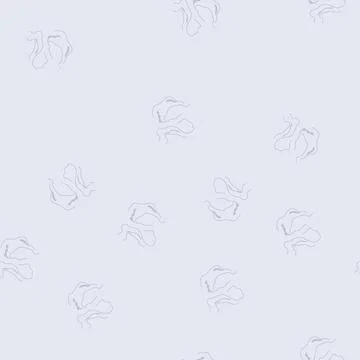 Seamless pattern abstract smoke or steam puffing from a source 스톡 일러스트