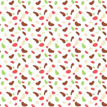 Seamless pattern abstract stains. Illustrazione stock