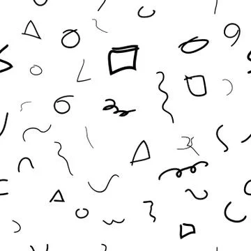 Seamless Pattern Abstract Streak shape for background, backdrop, Cover, wrapp Stock Illustration