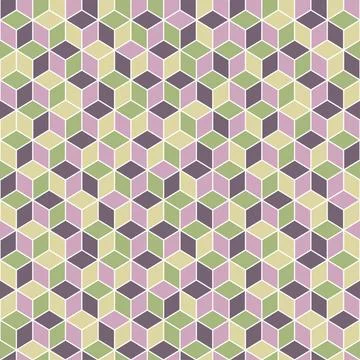 Seamless pattern in abstract style Stock Illustration